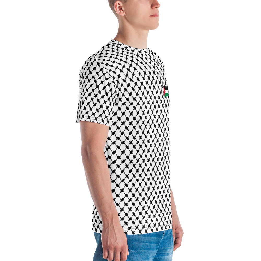 MEN's T-shirt - KUFIYAH w/ FLAG