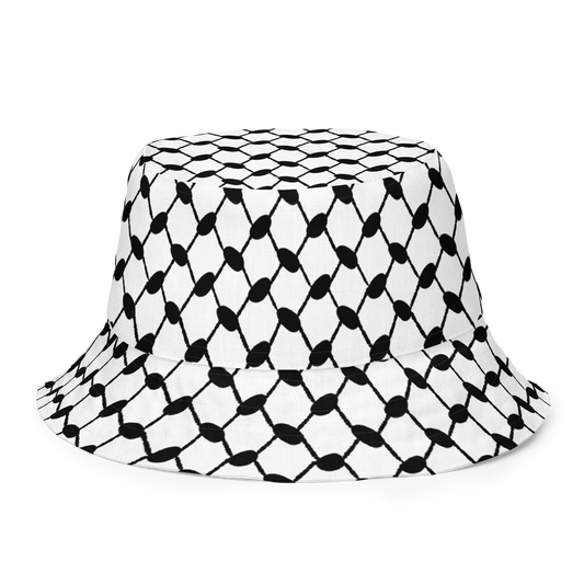 HAT Bucket (Reversible) - KUFIYAH - Red/Green/Black
