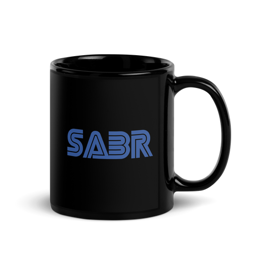 MUG Glossy Black - SABR Genesis - Blue