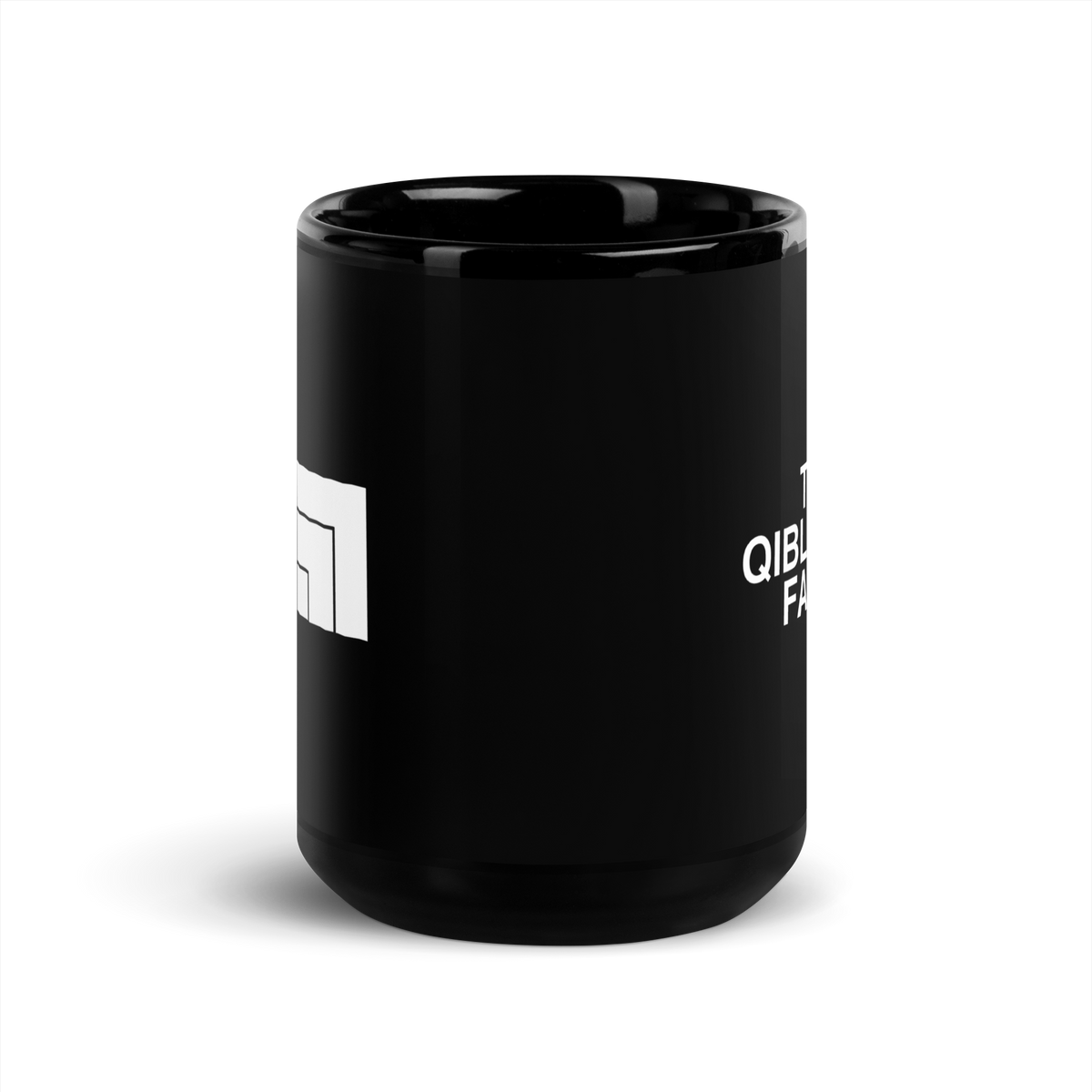 MUG Glossy Black - THE QIBLAH FACE