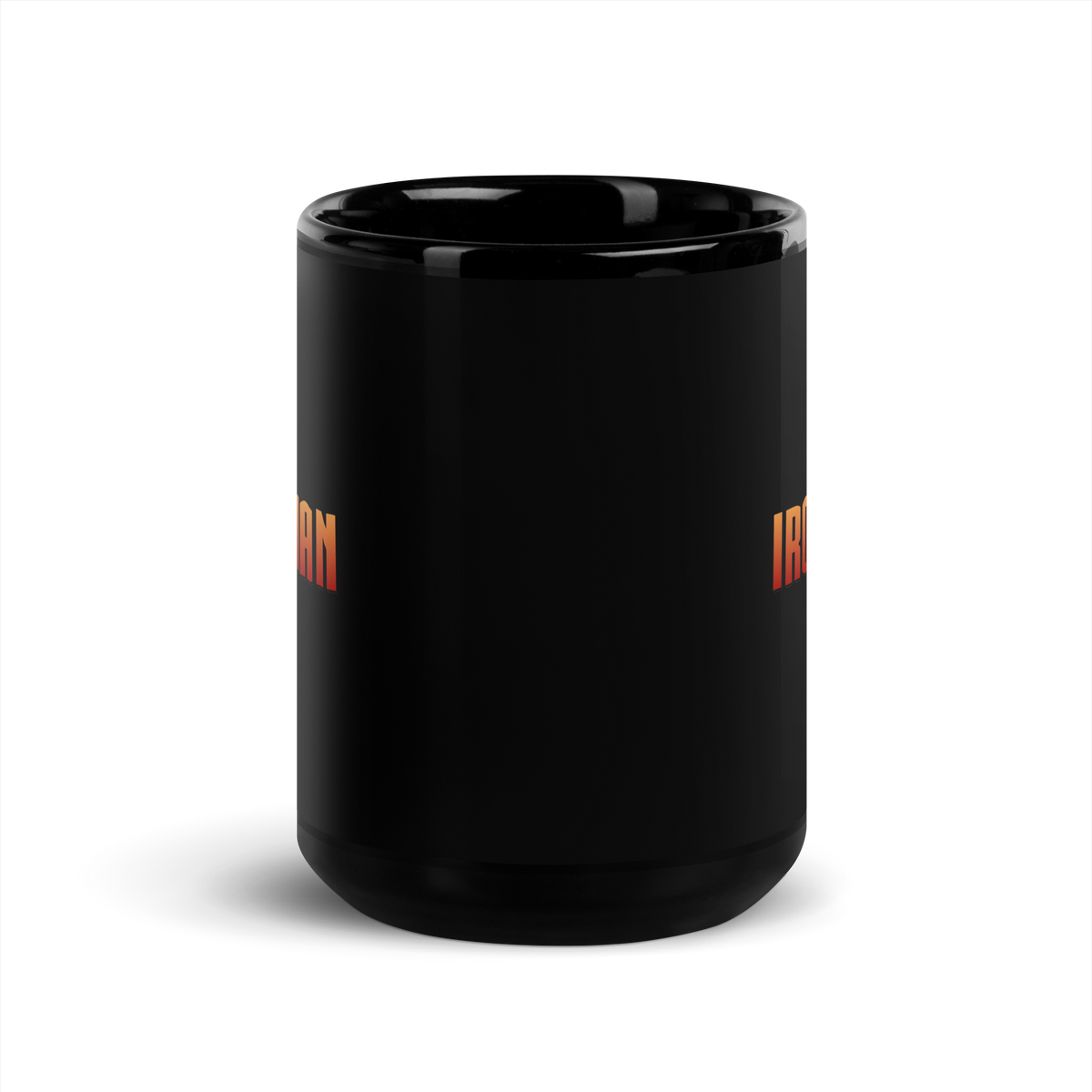 MUG Glossy Black - IRON IMAN - Medium
