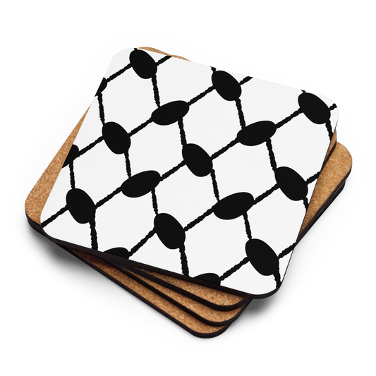 COASTER Cork-back - KUFIYAH