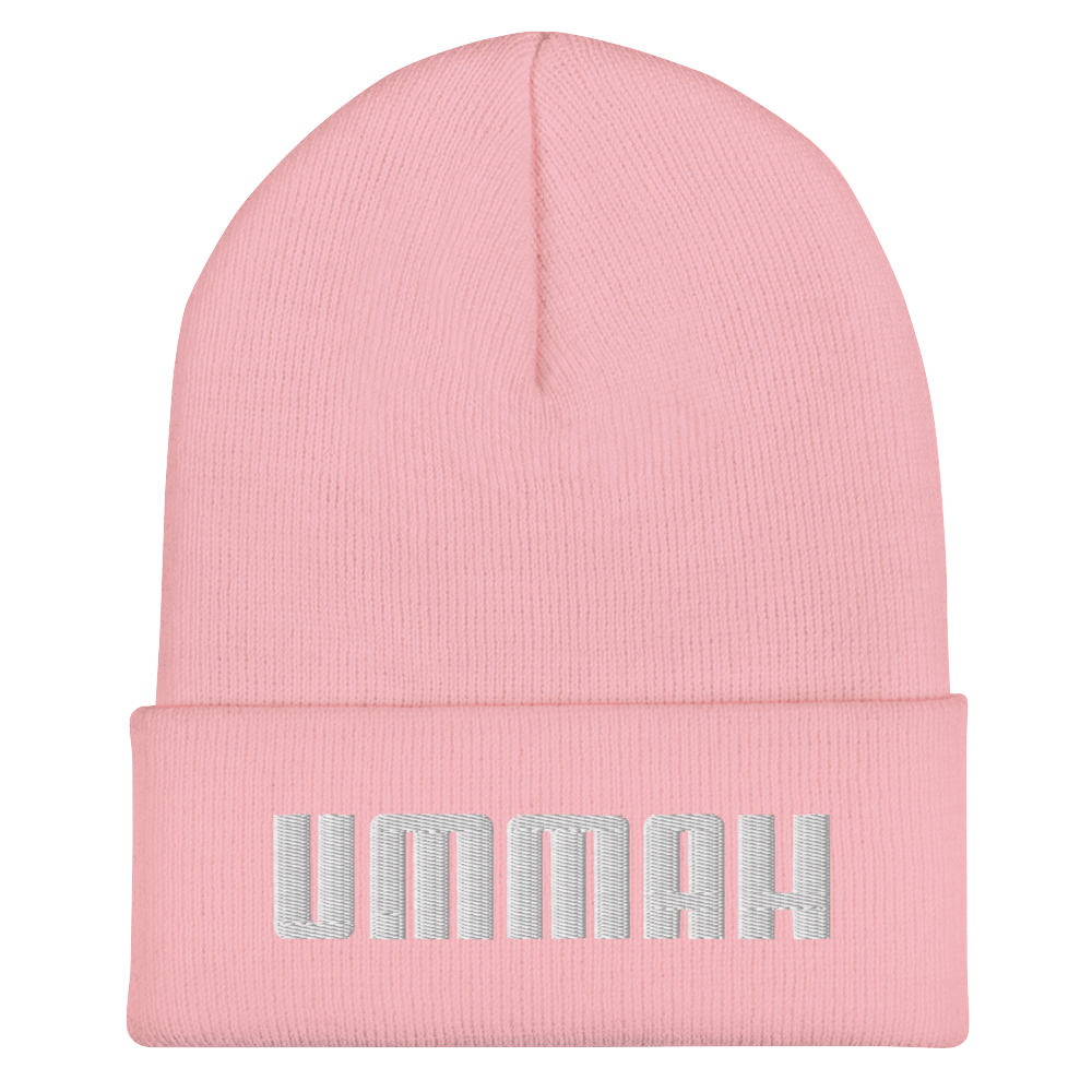 CAP Cuffed Beanie - UMMAH - White