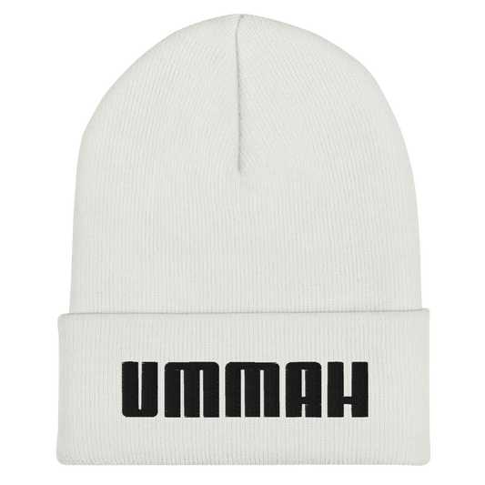 CAP Cuffed Beanie - UMMAH - Black