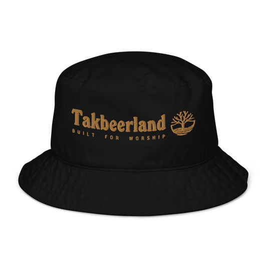 HAT Bucket Style - TAKBEERLAND (Gold)
