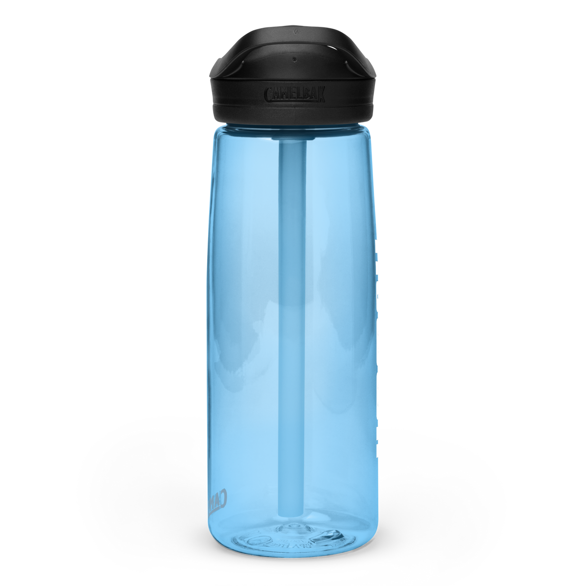 DRINK Water Bottle w/ Lid and Straw - UMMAH (Centered/Large) - White