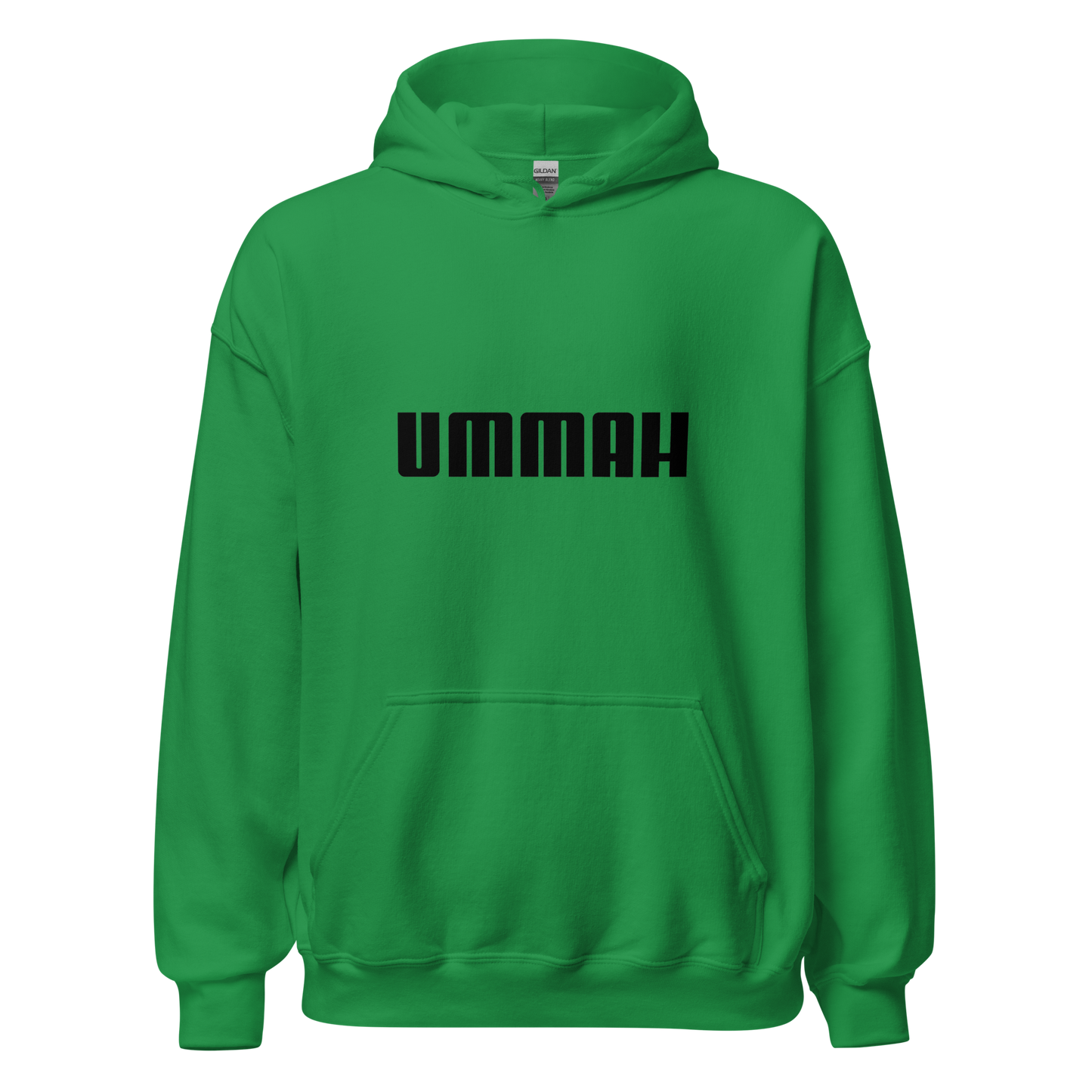 HOODIE Heavy Blend (Adult) - UMMAH (Centered/Medium) - Black