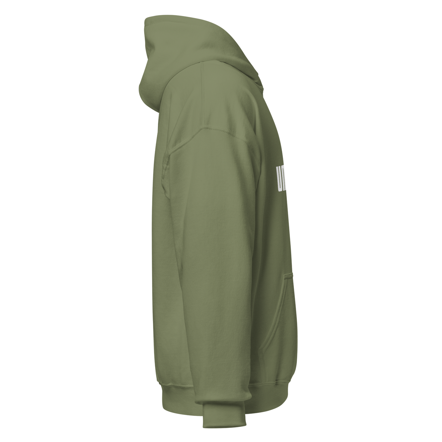 HOODIE Heavy Blend (Adult) - UMMAH (Centered/Medium) - White