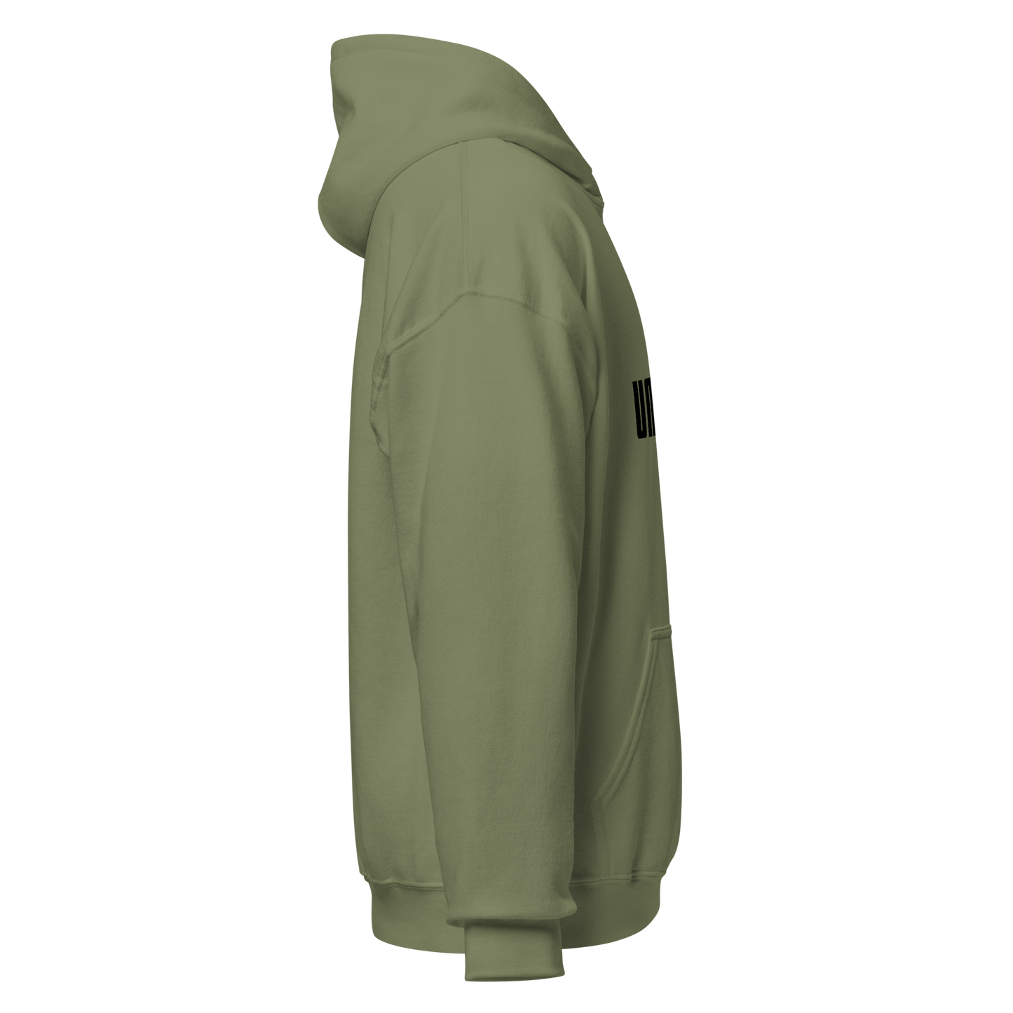 HOODIE Heavy Blend (Adult) - UMMAH (Centered/Medium) - Black