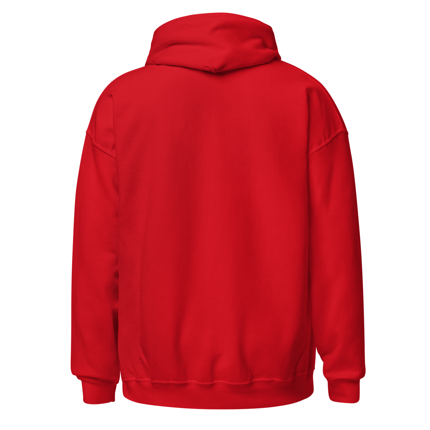 HOODIE Heavy Blend (Adult) - PROPERTY OF THE ALMIGHTY - White/White/Red