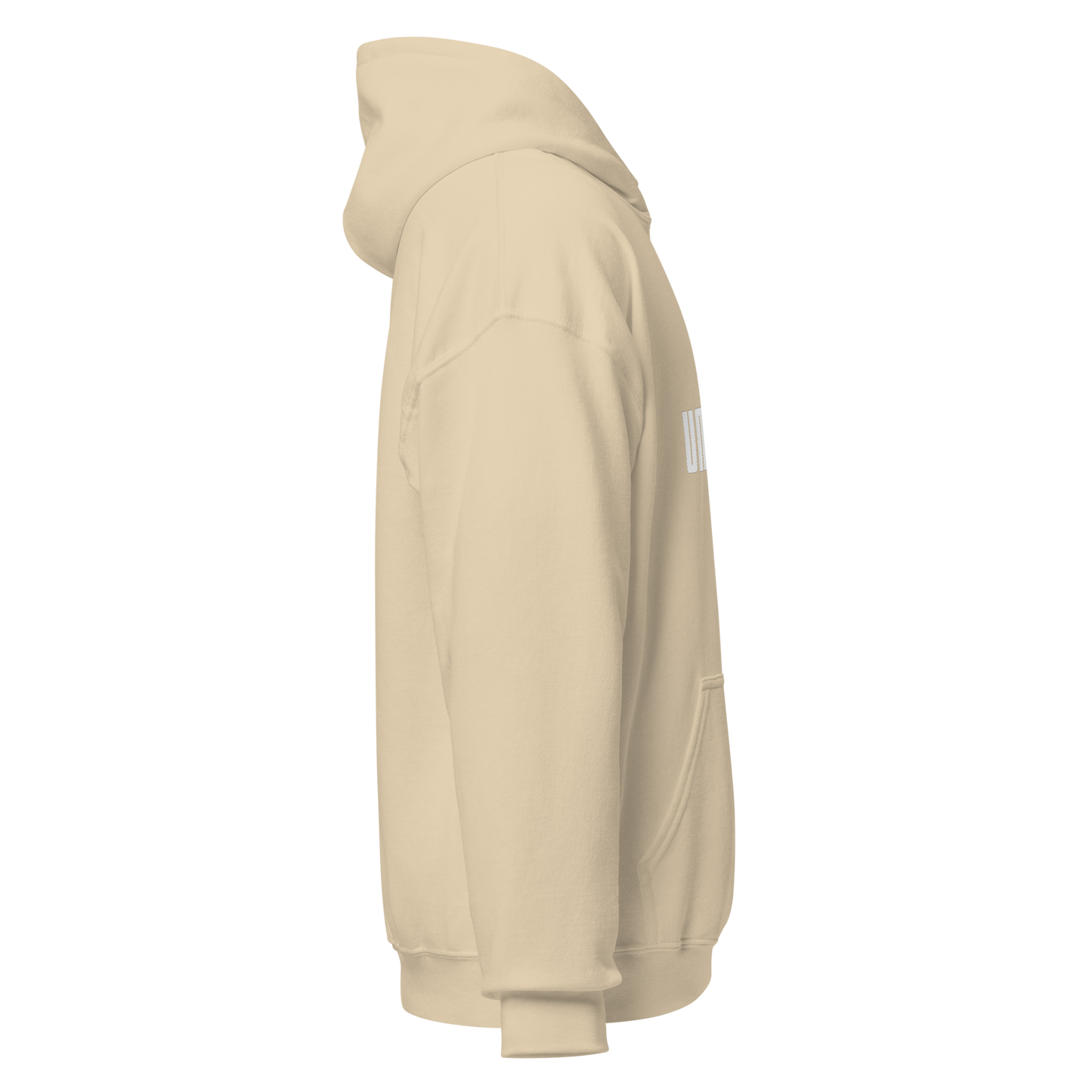 HOODIE Heavy Blend (Adult) - UMMAH (Centered/Medium) - White