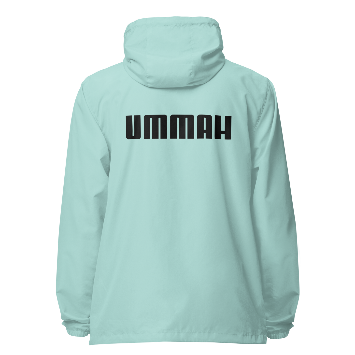 JACKET Lightweight Zip Windbreaker - UMMAH - Black