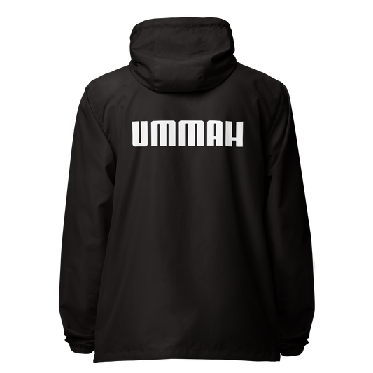 JACKET Lightweight Zip Windbreaker - UMMAH - White