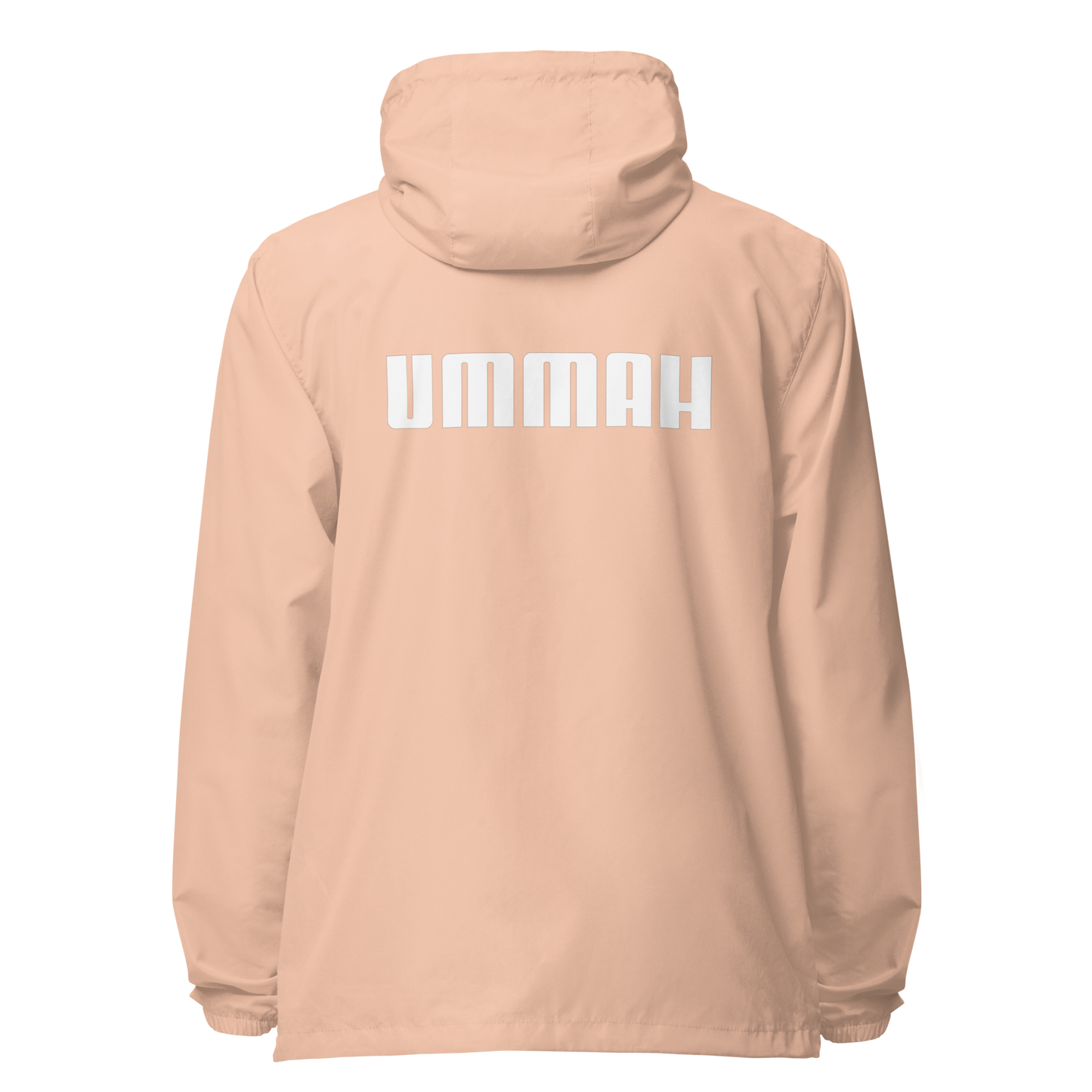 JACKET Lightweight Zip Windbreaker - UMMAH - White
