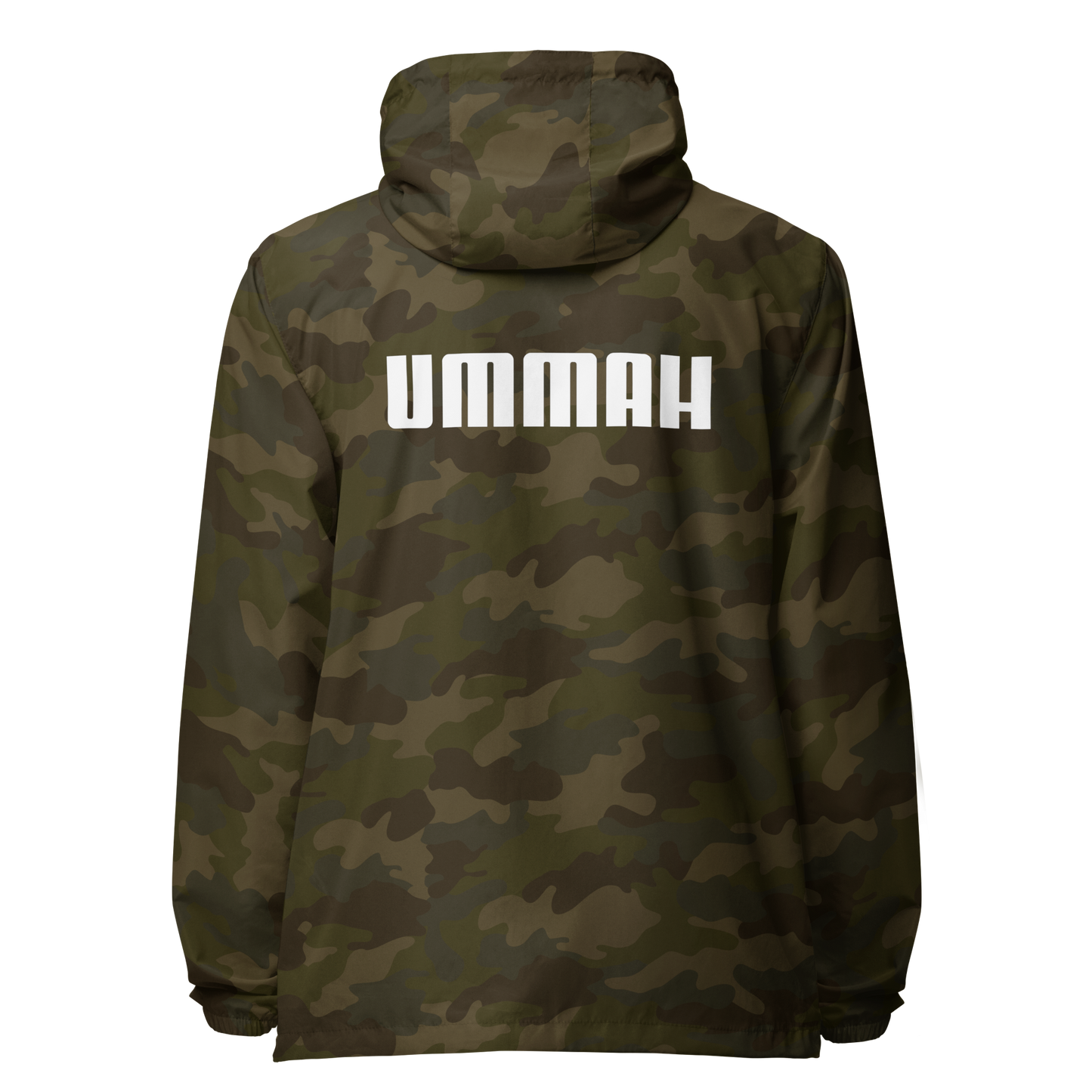 JACKET Lightweight Zip Windbreaker - UMMAH - White
