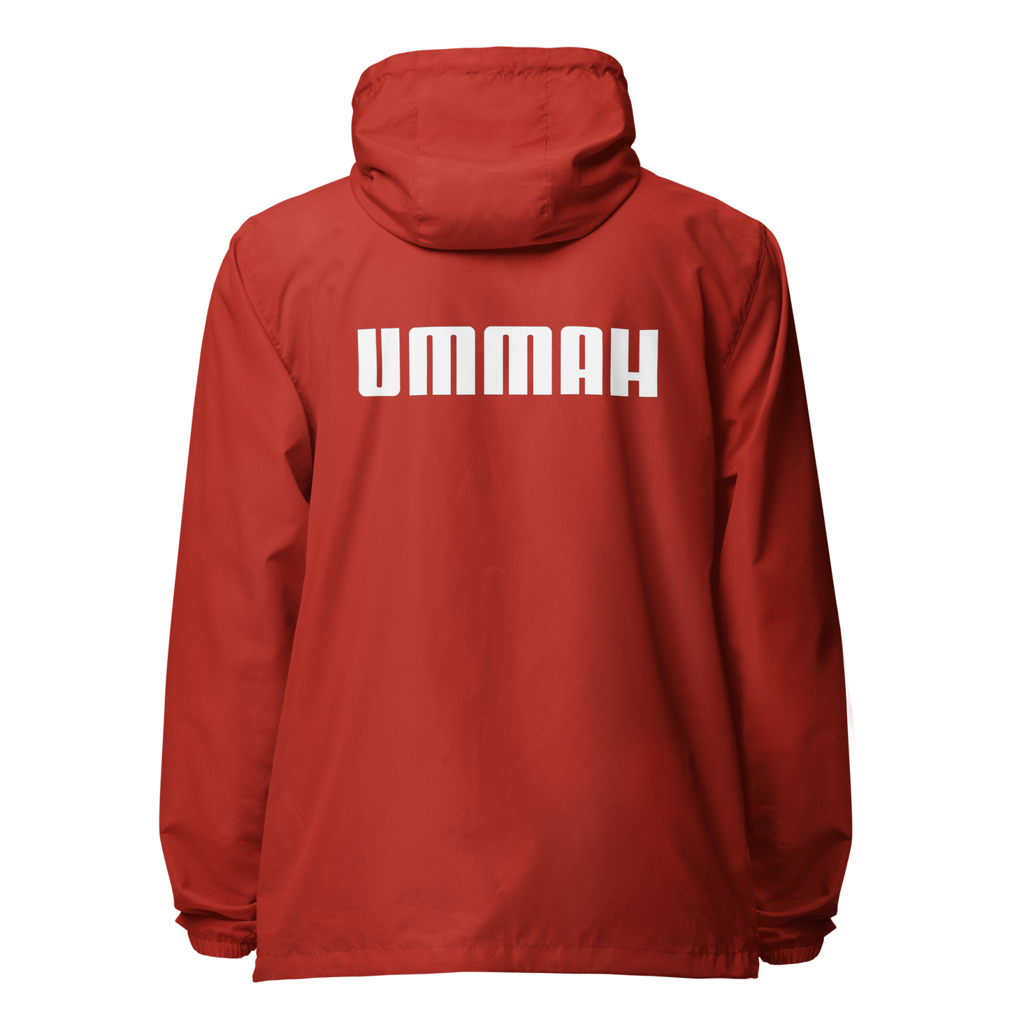 JACKET Lightweight Zip Windbreaker - UMMAH - White