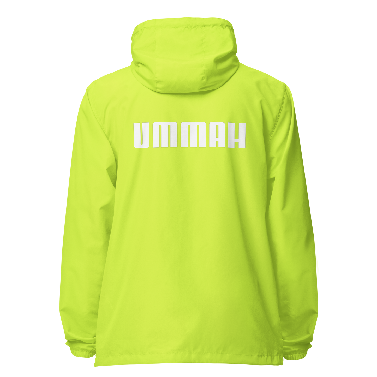 JACKET Lightweight Zip Windbreaker - UMMAH - White