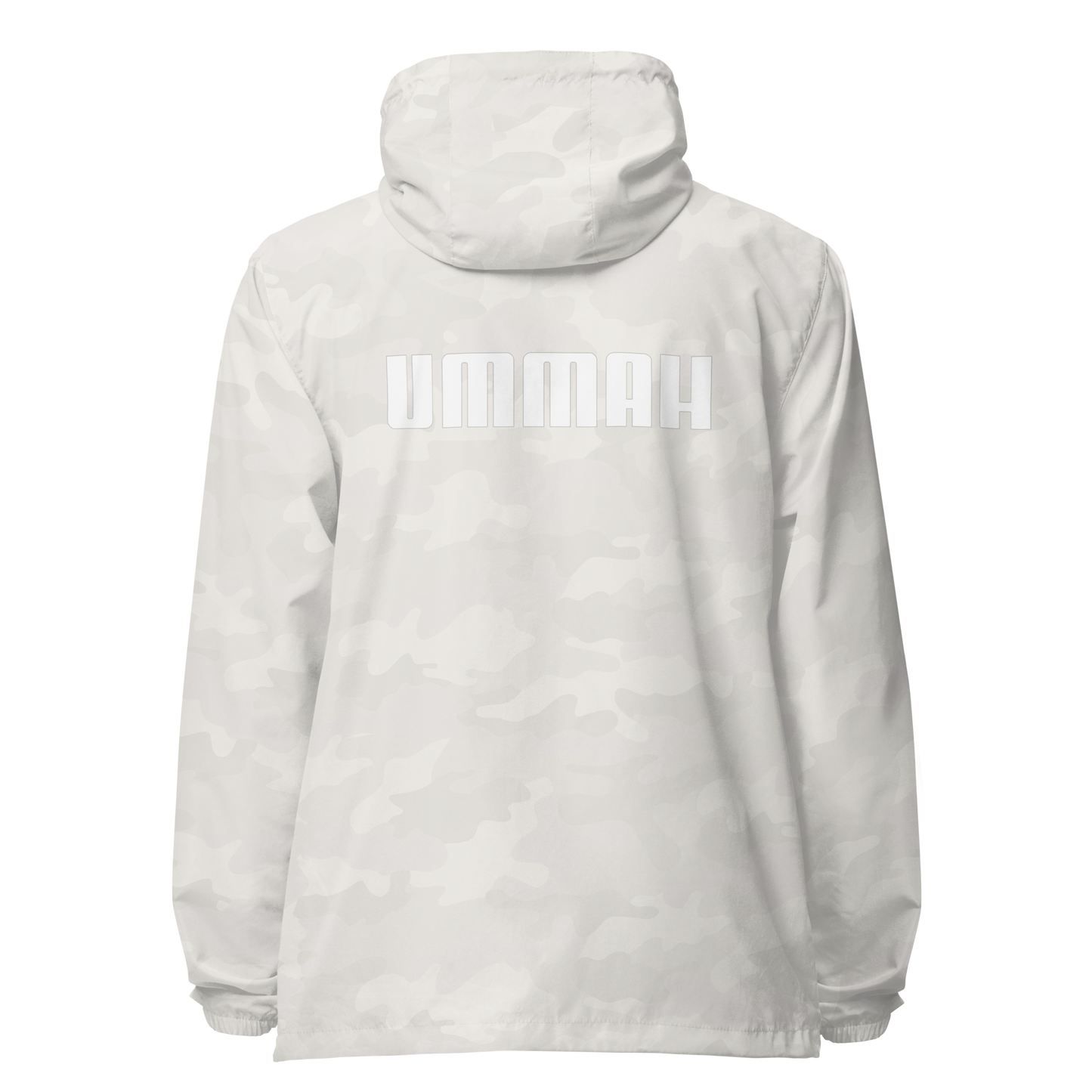 JACKET Lightweight Zip Windbreaker - UMMAH - White