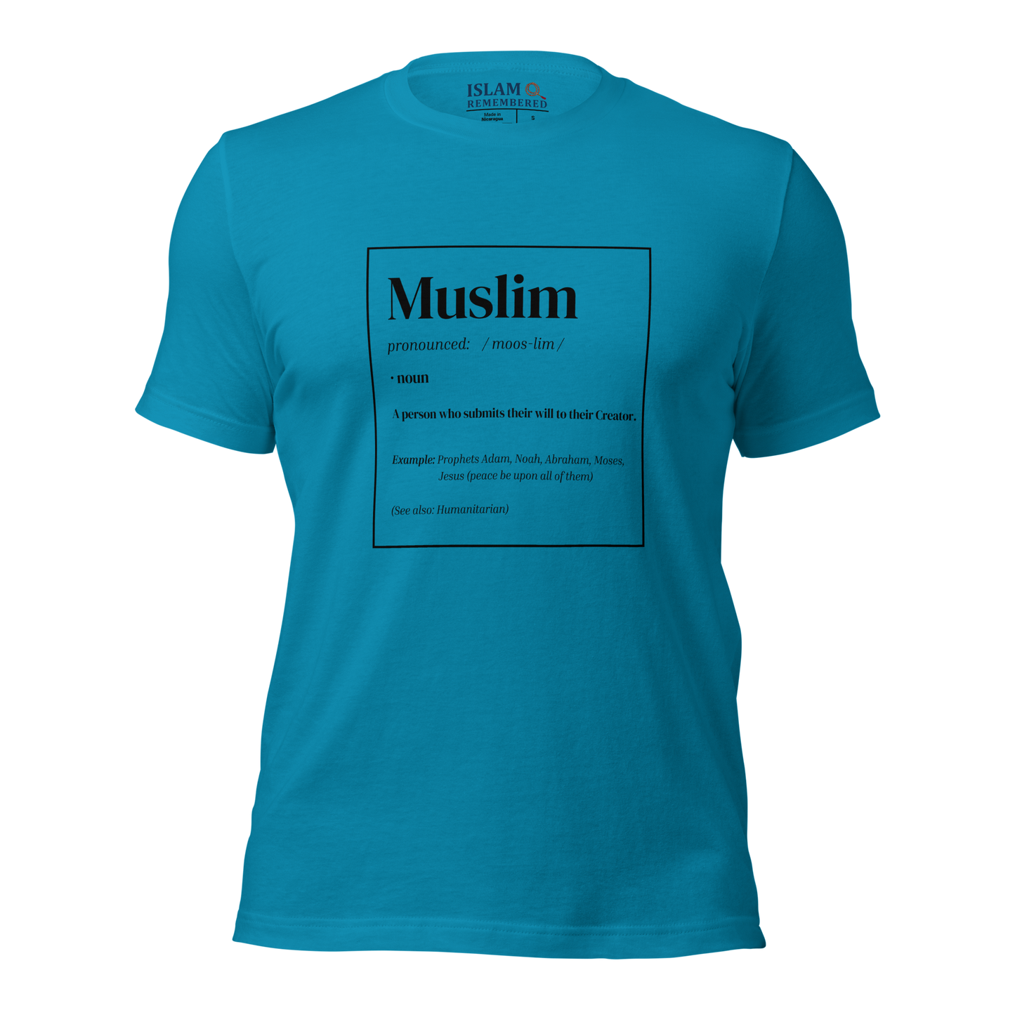 ADULT T-Shirt - MUSLIM DEFINITION - Black