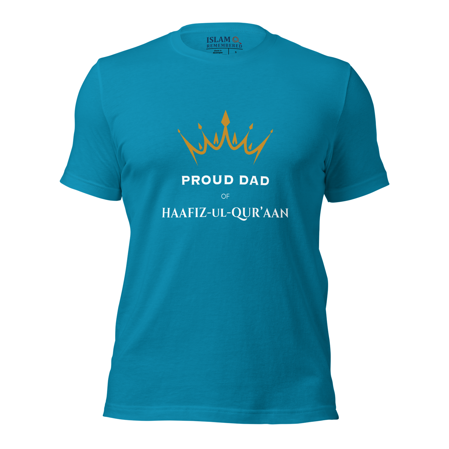MEN's T-Shirt - PROUD DAD OF HAAFIZ - White