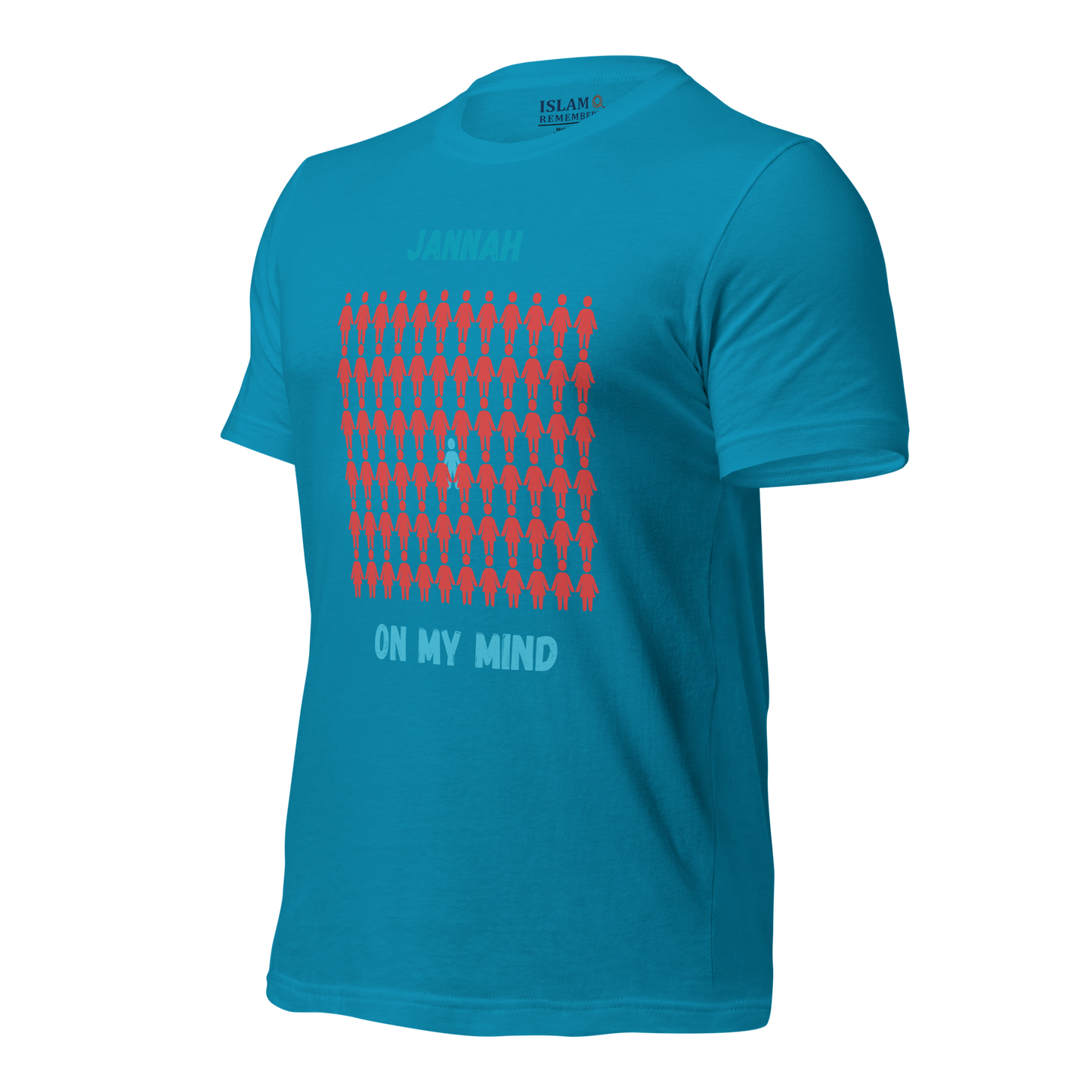 MEN's T-Shirt - JANNAH ON MY MIND - Blue