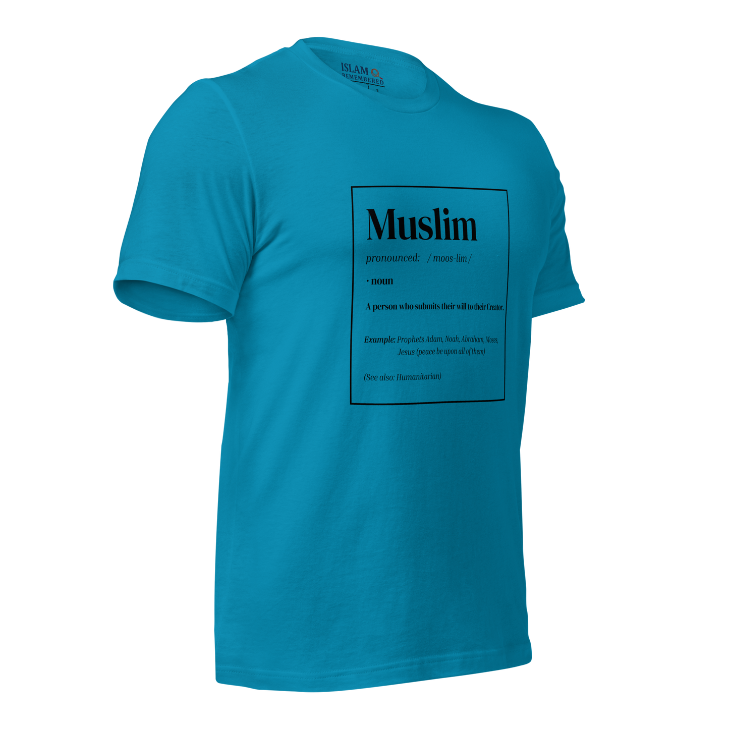 ADULT T-Shirt - MUSLIM DEFINITION - Black
