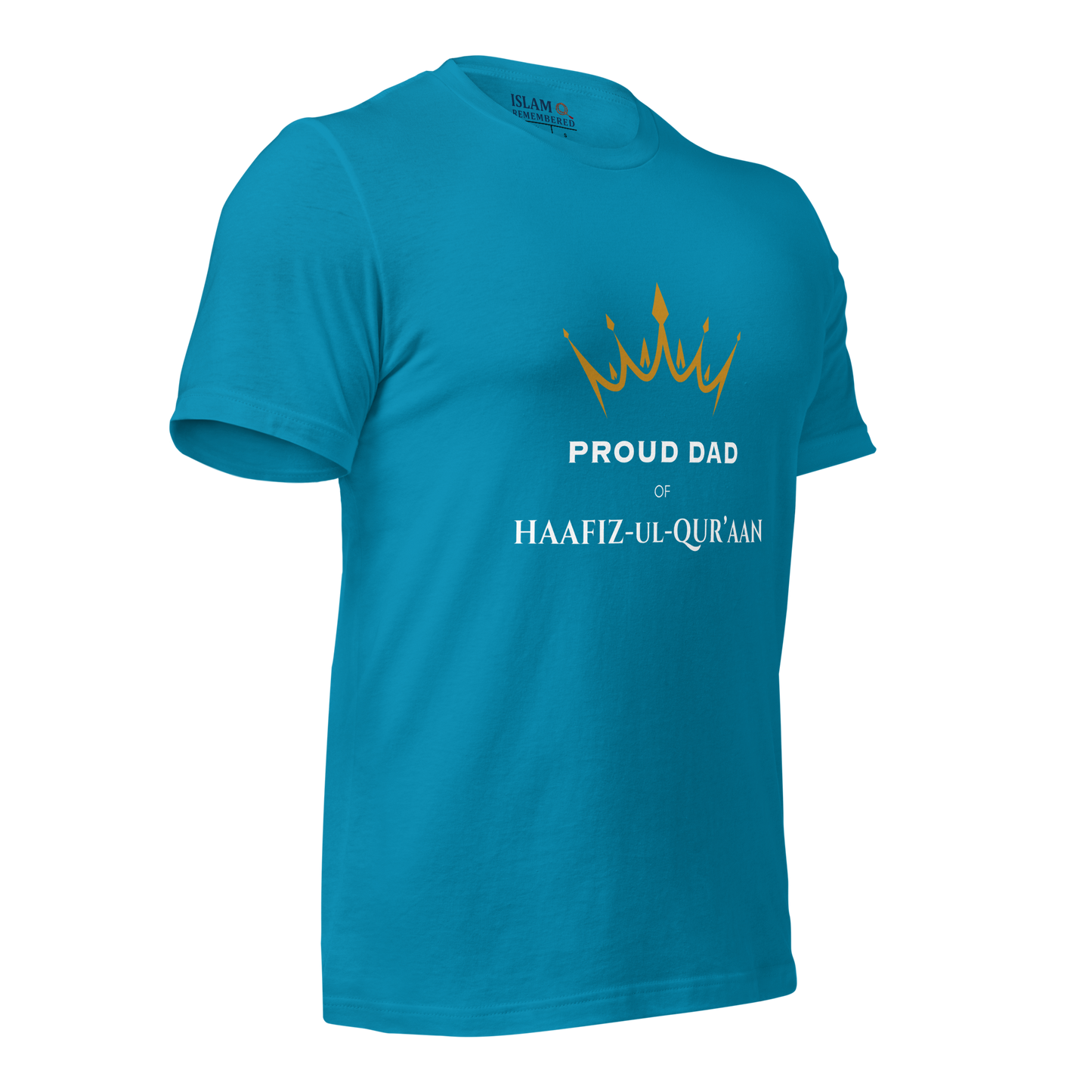 MEN's T-Shirt - PROUD DAD OF HAAFIZ - White
