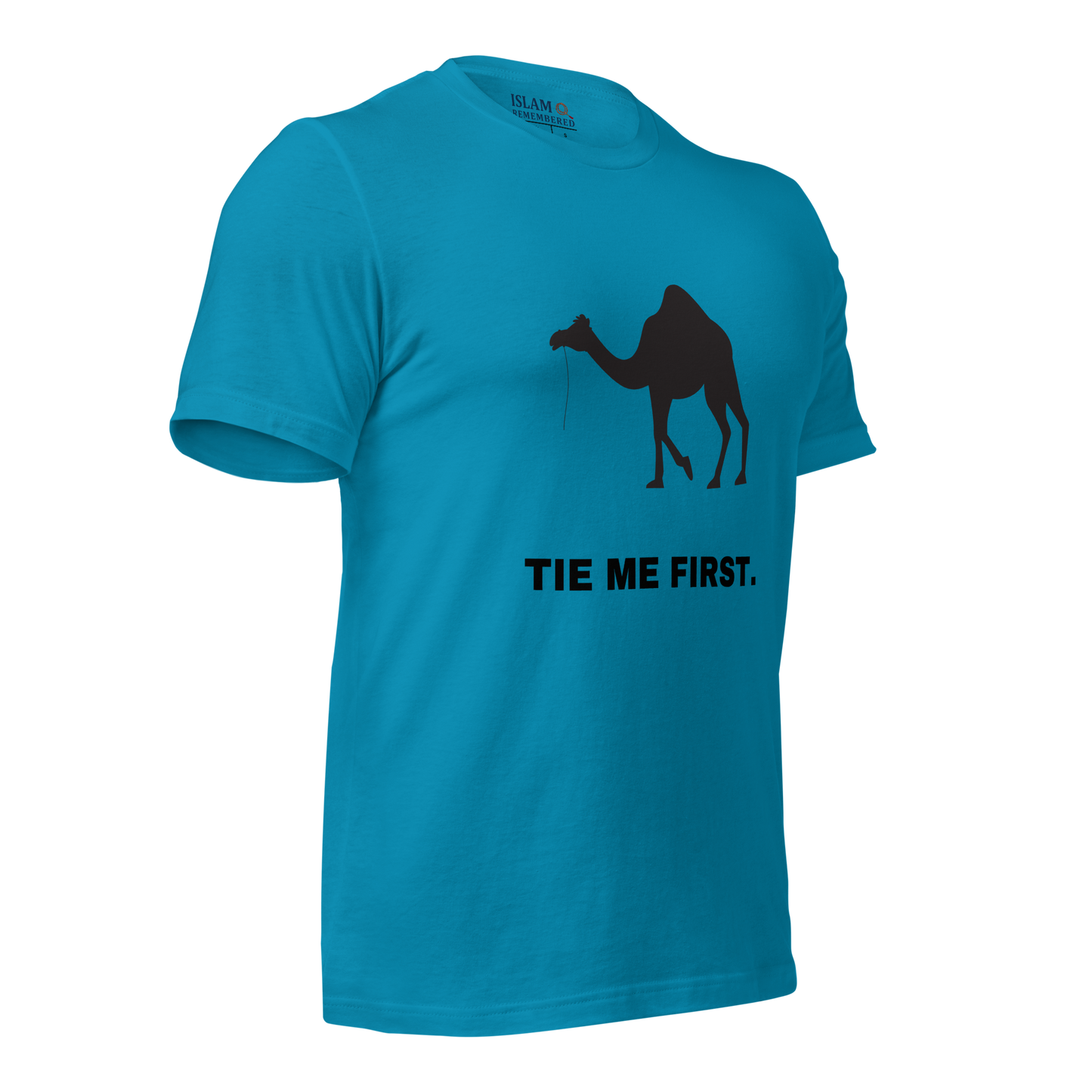 ADULT T-Shirt - TIE ME FIRST - Black