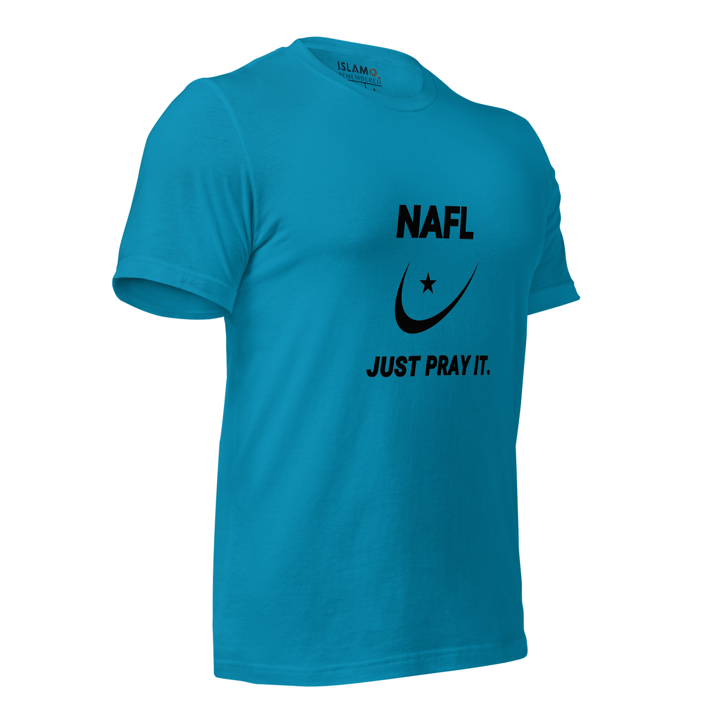 ADULT T-Shirt - NAFL JUST PRAY IT w/ Logo - Black