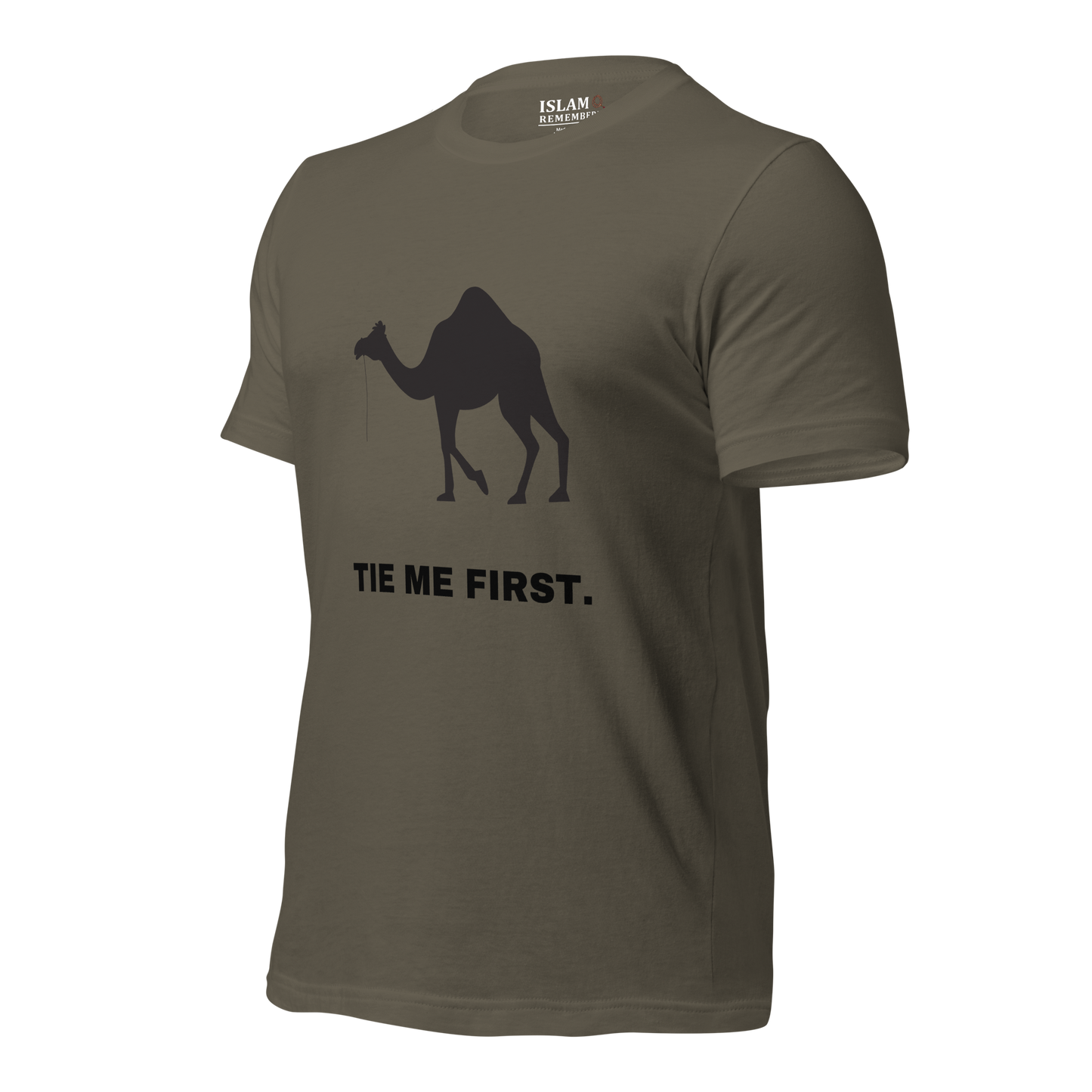 ADULT T-Shirt - TIE ME FIRST - Black
