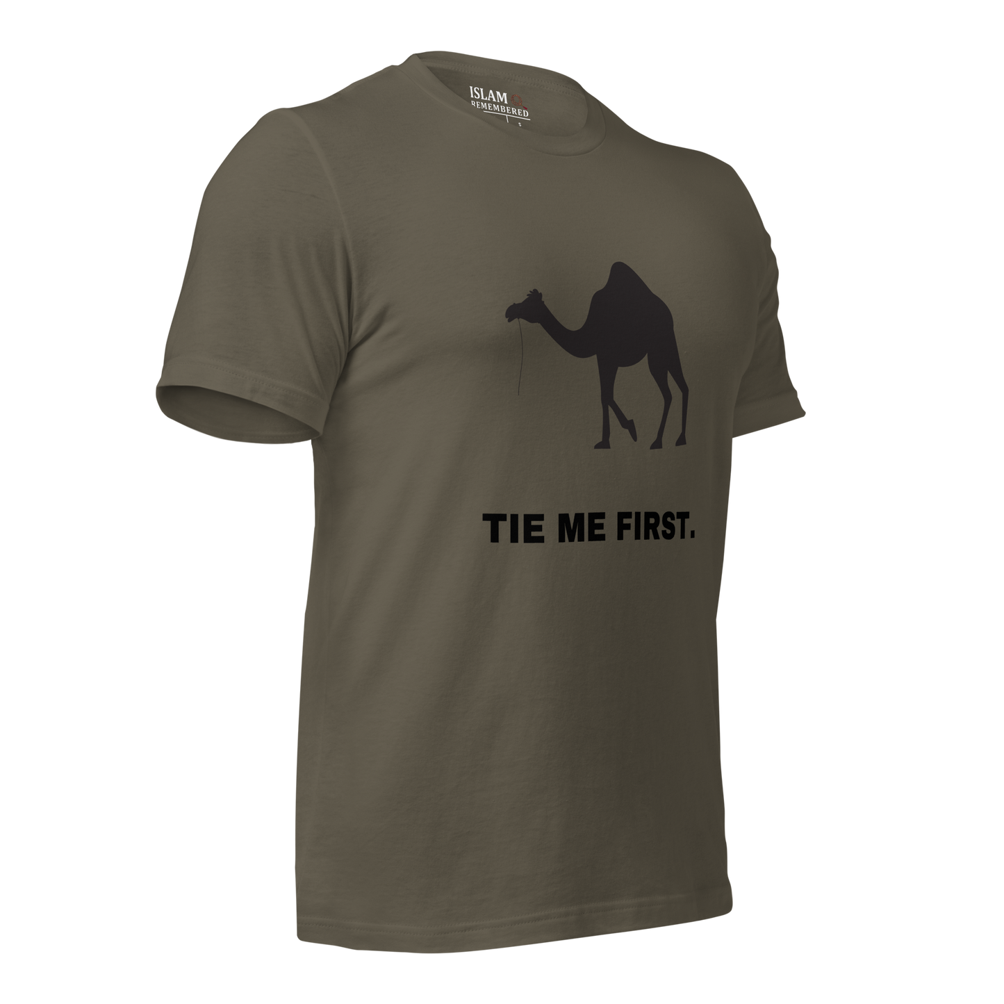 ADULT T-Shirt - TIE ME FIRST - Black