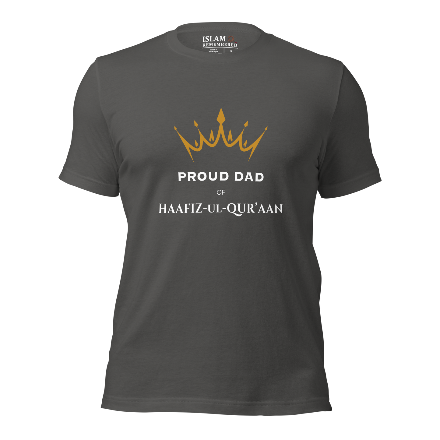 MEN's T-Shirt - PROUD DAD OF HAAFIZ - White