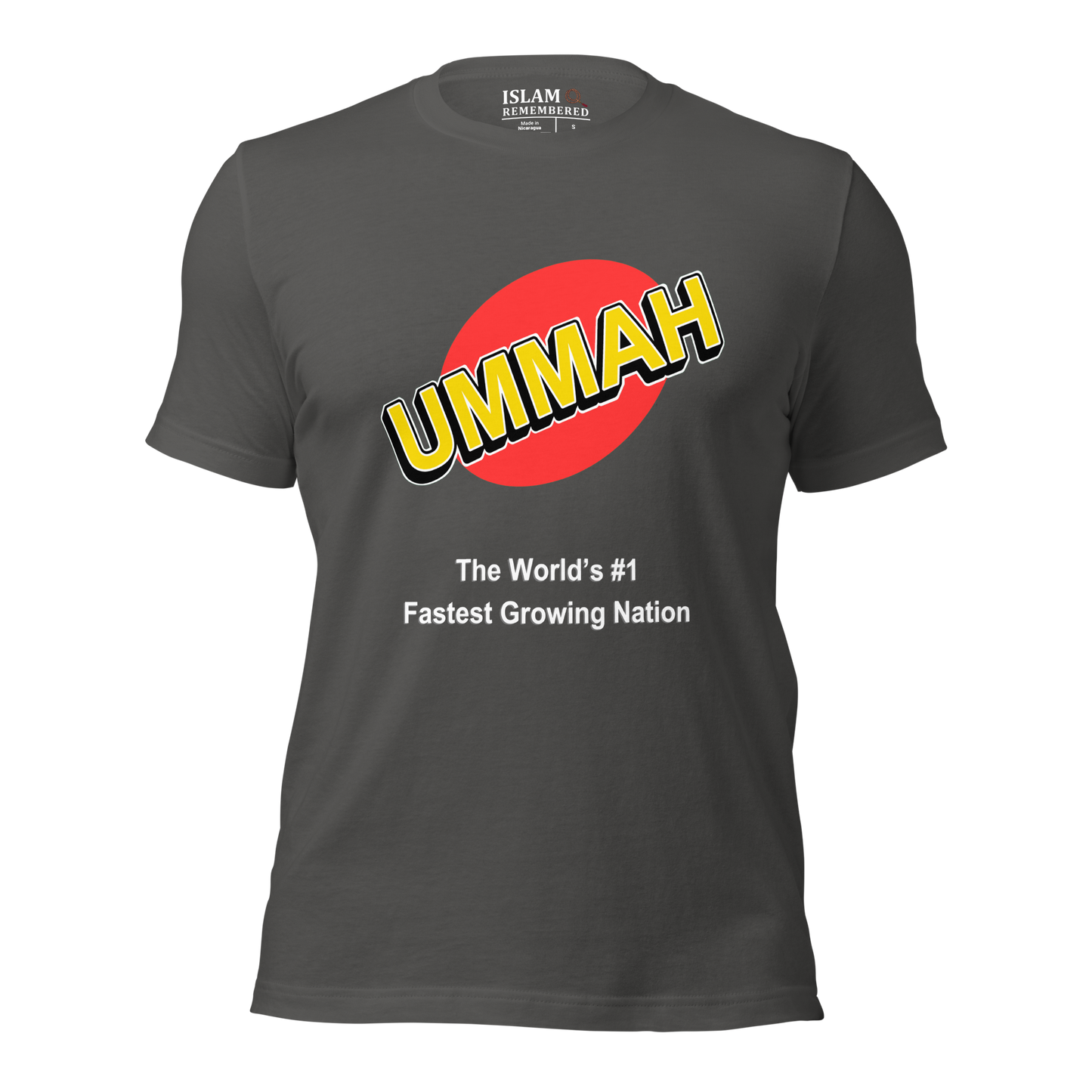 ADULT T-Shirt - UMMAH THE WORLDS FIRST - White