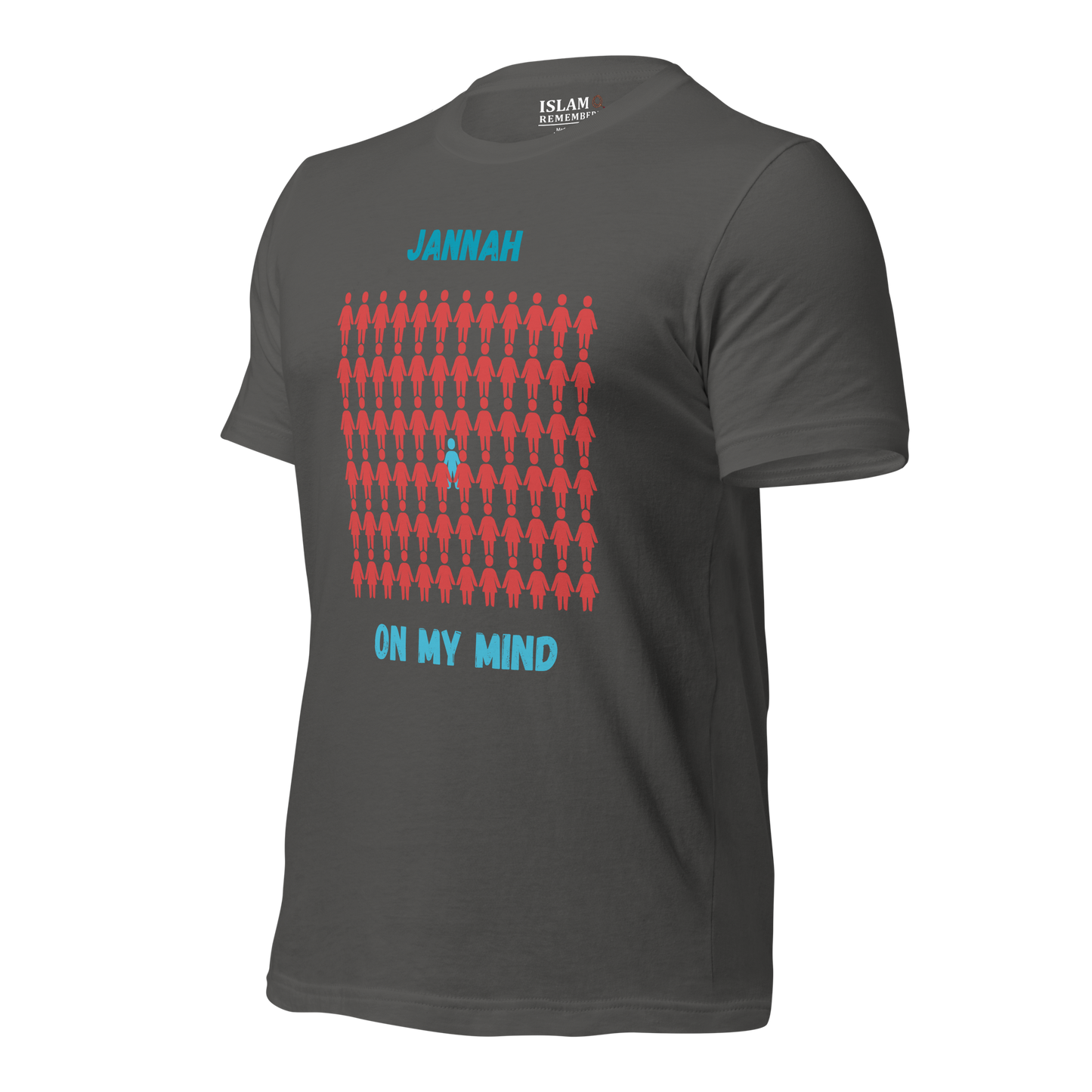 MEN's T-Shirt - JANNAH ON MY MIND - Blue