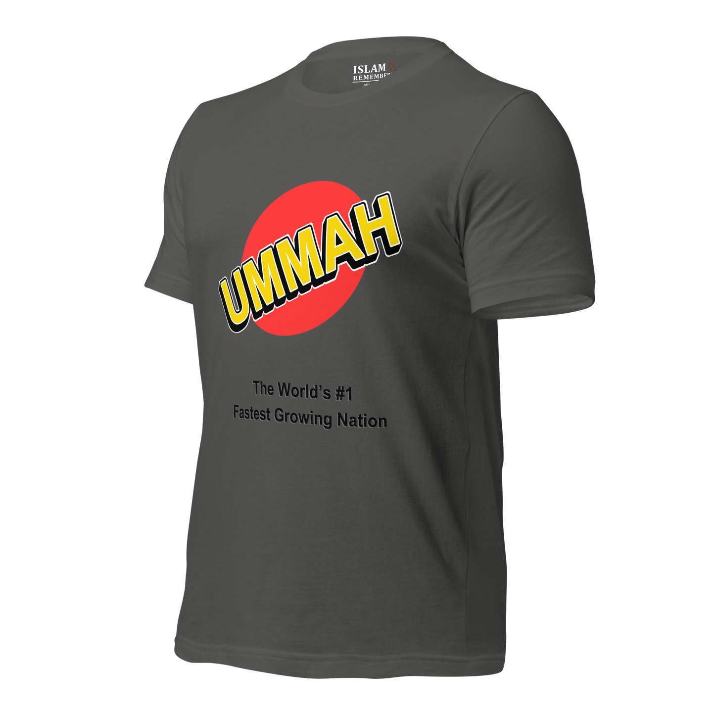 ADULT T-Shirt - UMMAH THE WORLDS FIRST - Black