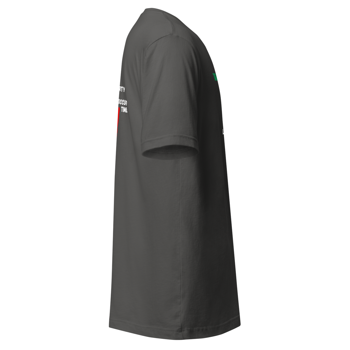 WOMEN's T-Shirt - ADVANTAGE BEFORE (Front/Back) - Green/White