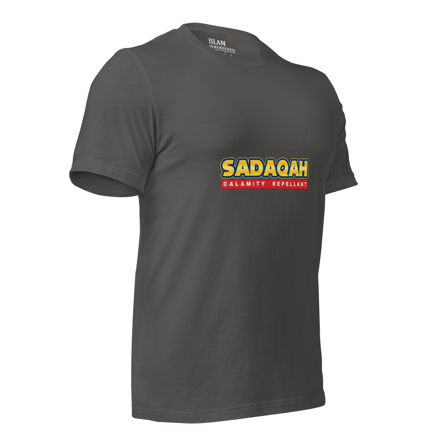 ADULT T-Shirt - SADAQAH CALAMITY REPELLANT