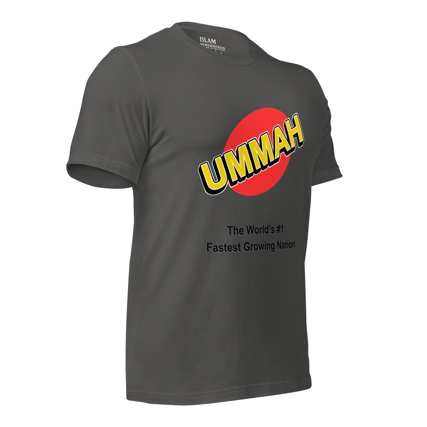 ADULT T-Shirt - UMMAH THE WORLDS FIRST - Black
