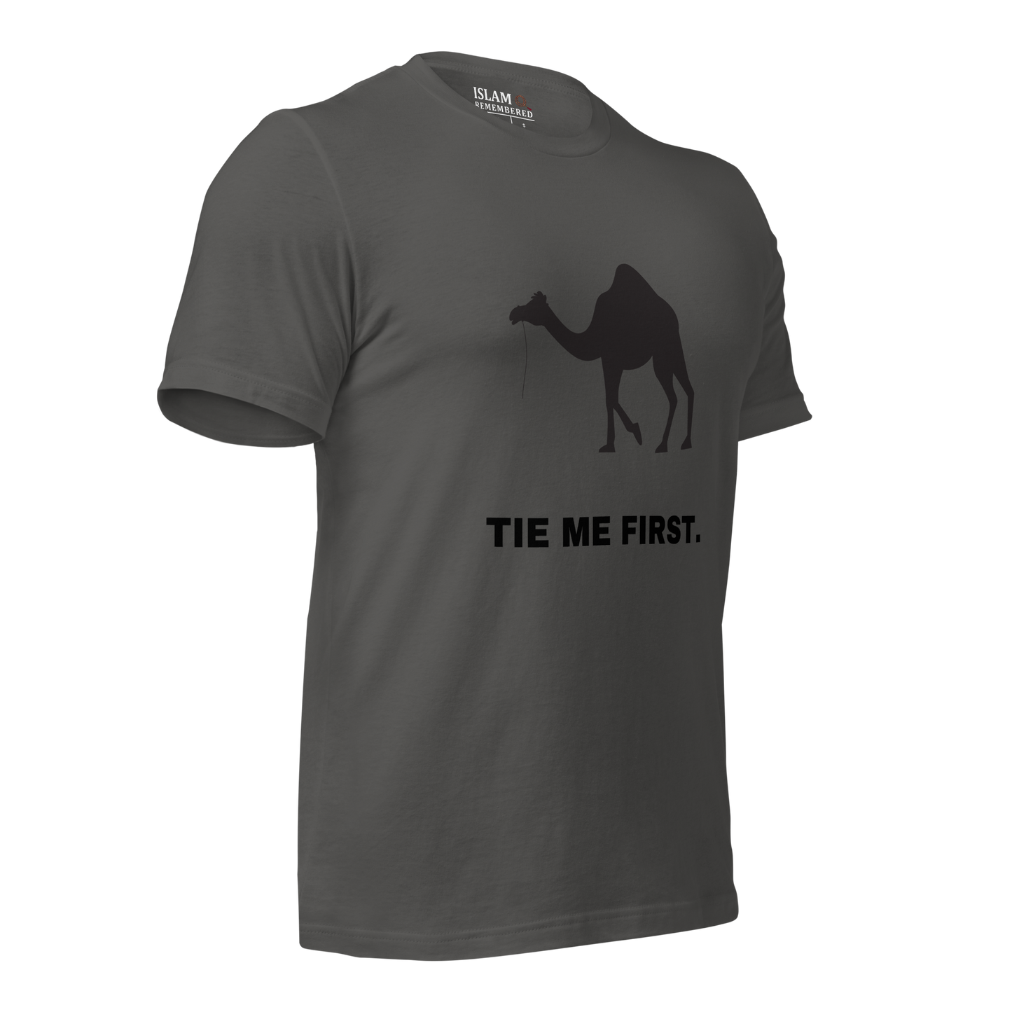 ADULT T-Shirt - TIE ME FIRST - Black