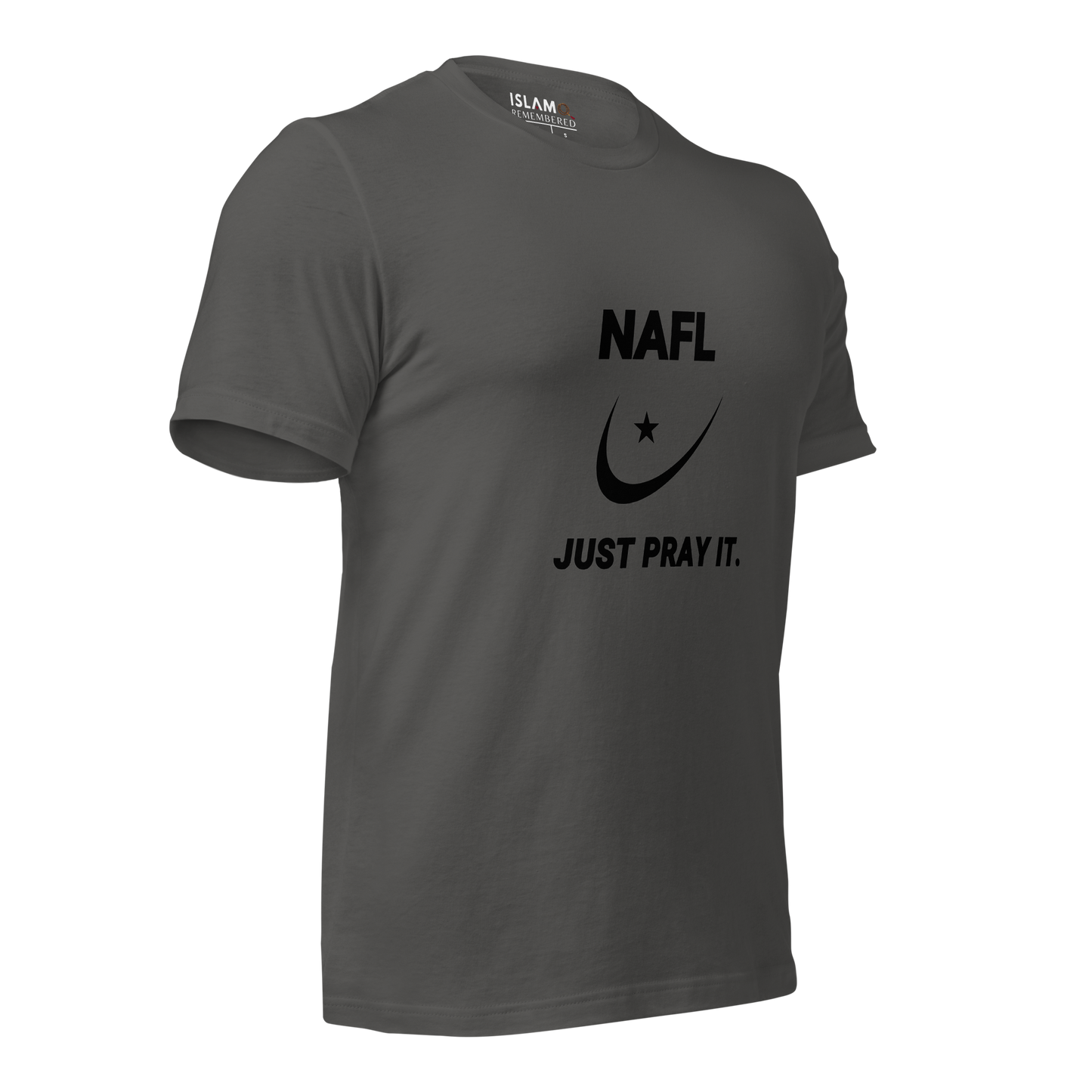 ADULT T-Shirt - NAFL JUST PRAY IT w/ Logo - Black
