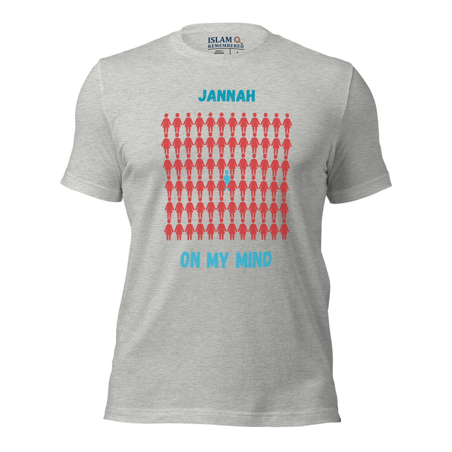 MEN's T-Shirt - JANNAH ON MY MIND - Blue