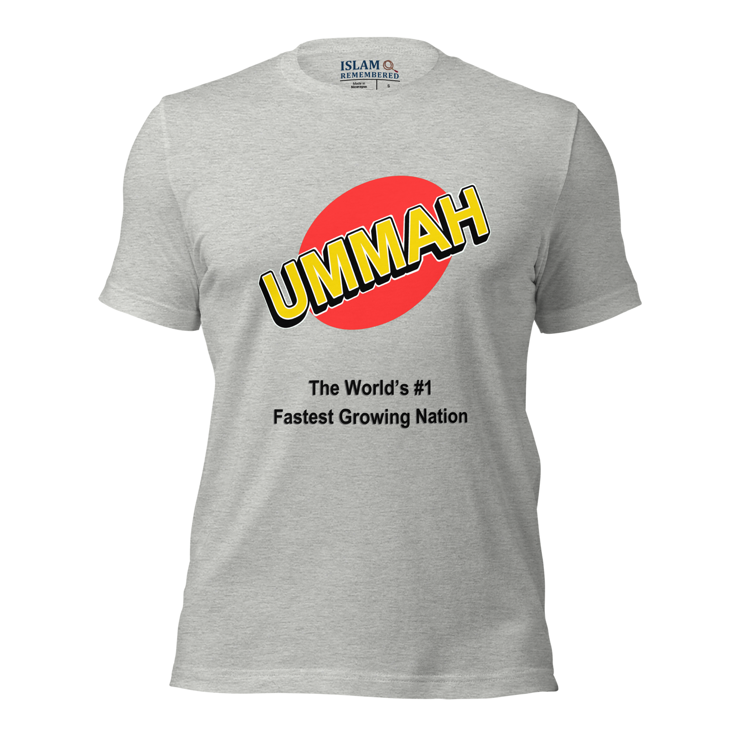 ADULT T-Shirt - UMMAH THE WORLDS FIRST - Black