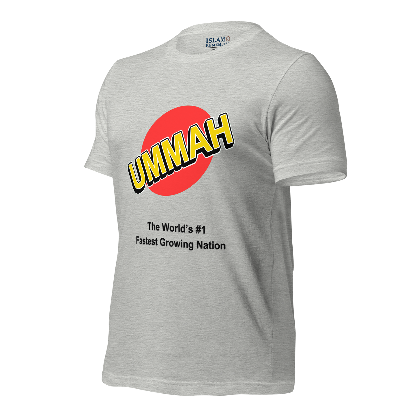 ADULT T-Shirt - UMMAH THE WORLDS FIRST - Black