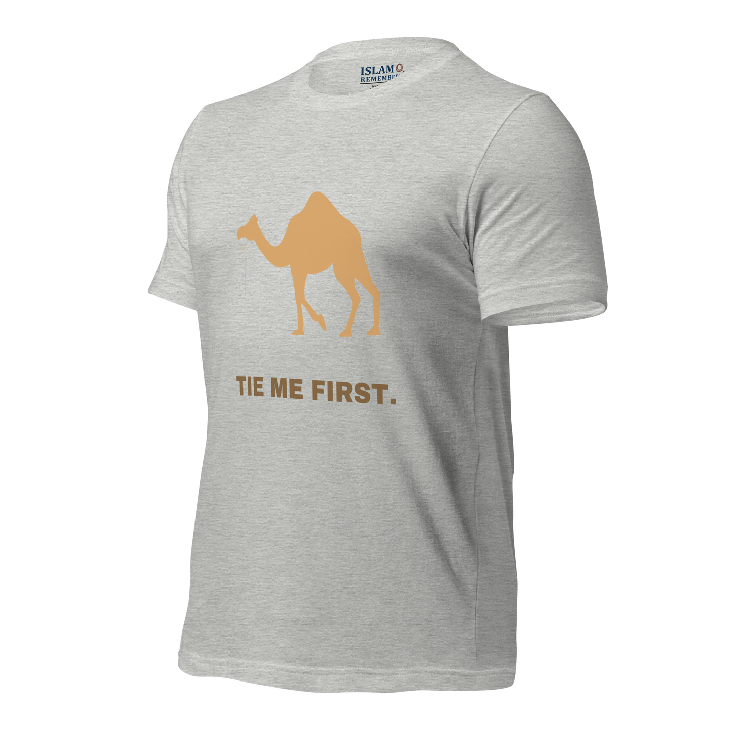 ADULT T-Shirt - TIE ME FIRST - Brown