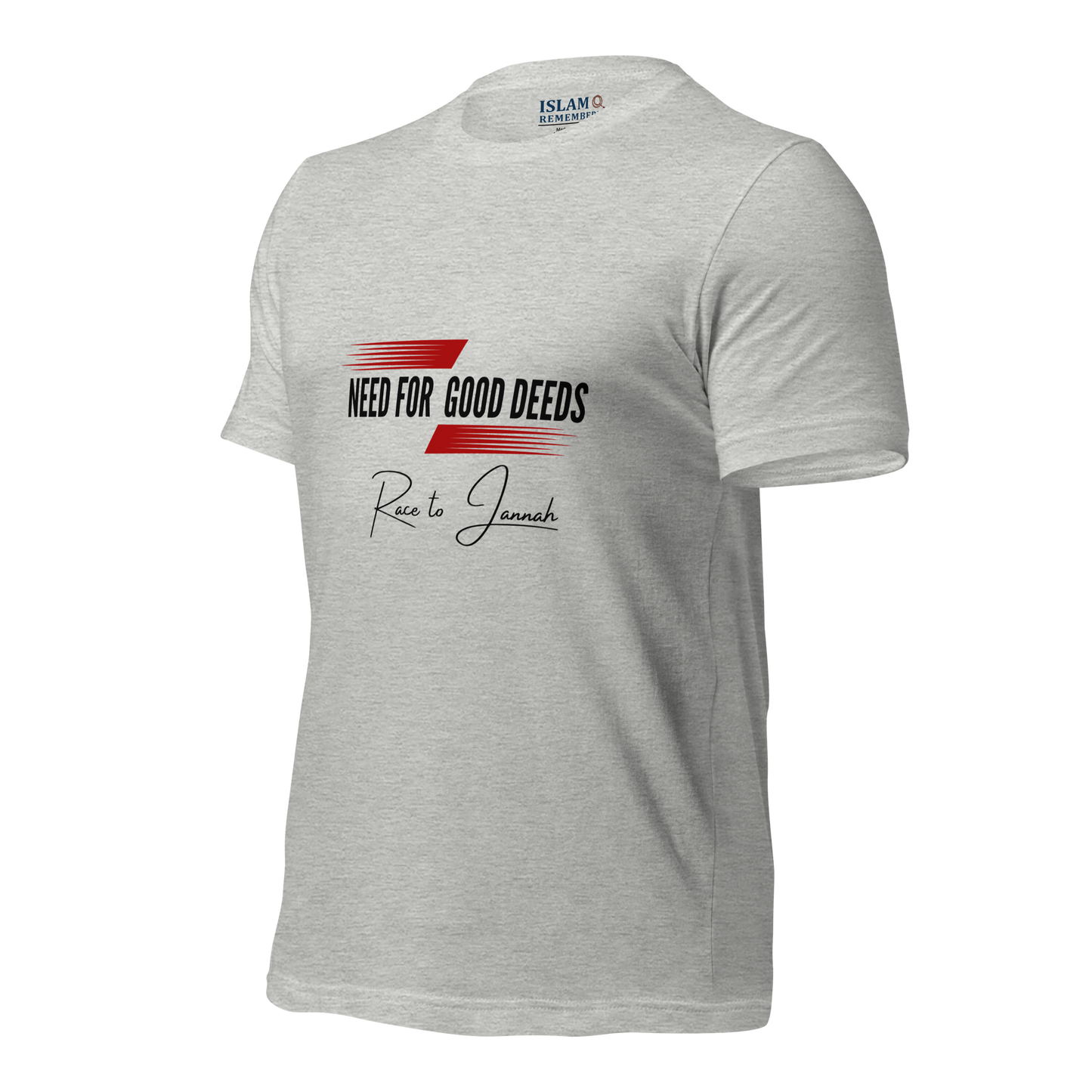 ADULT T-Shirt - NEED FOR GOOD DEEDS - Black/Red