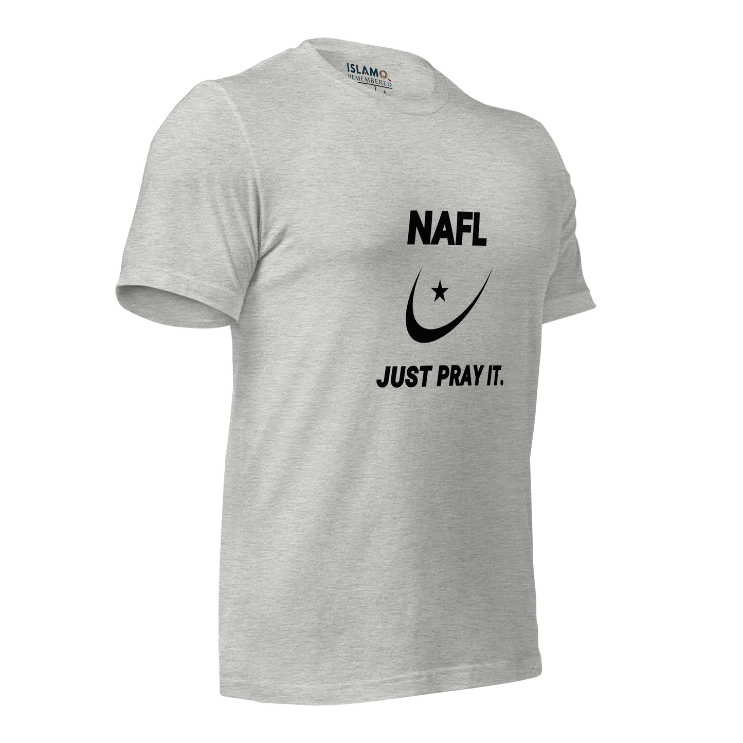 ADULT T-Shirt - NAFL JUST PRAY IT w/ Logo - Black