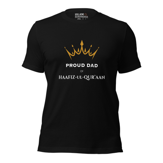 MEN's T-Shirt - PROUD DAD OF HAAFIZ - White