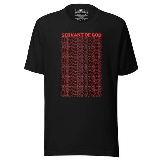 ADULT T-Shirt - SERVANT OF GOD - Red