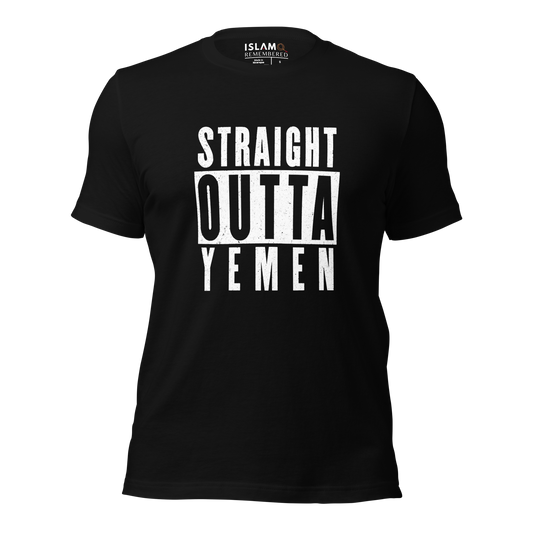 ADULT T-Shirt - STRAIGHT OUTTA YEMEN