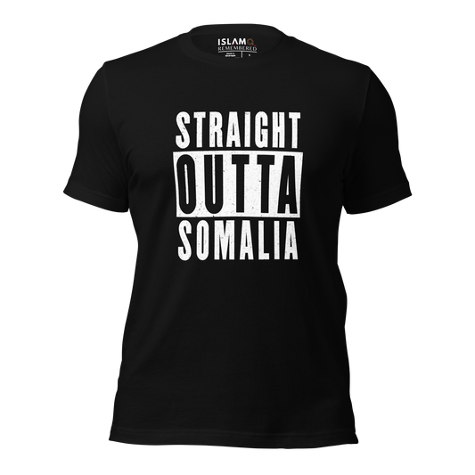 ADULT T-Shirt - STRAIGHT OUTTA SOMALIA